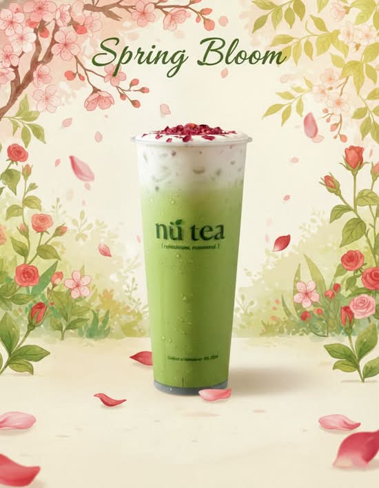 Matcha Rose Cloud / 抹茶玫瑰云朵